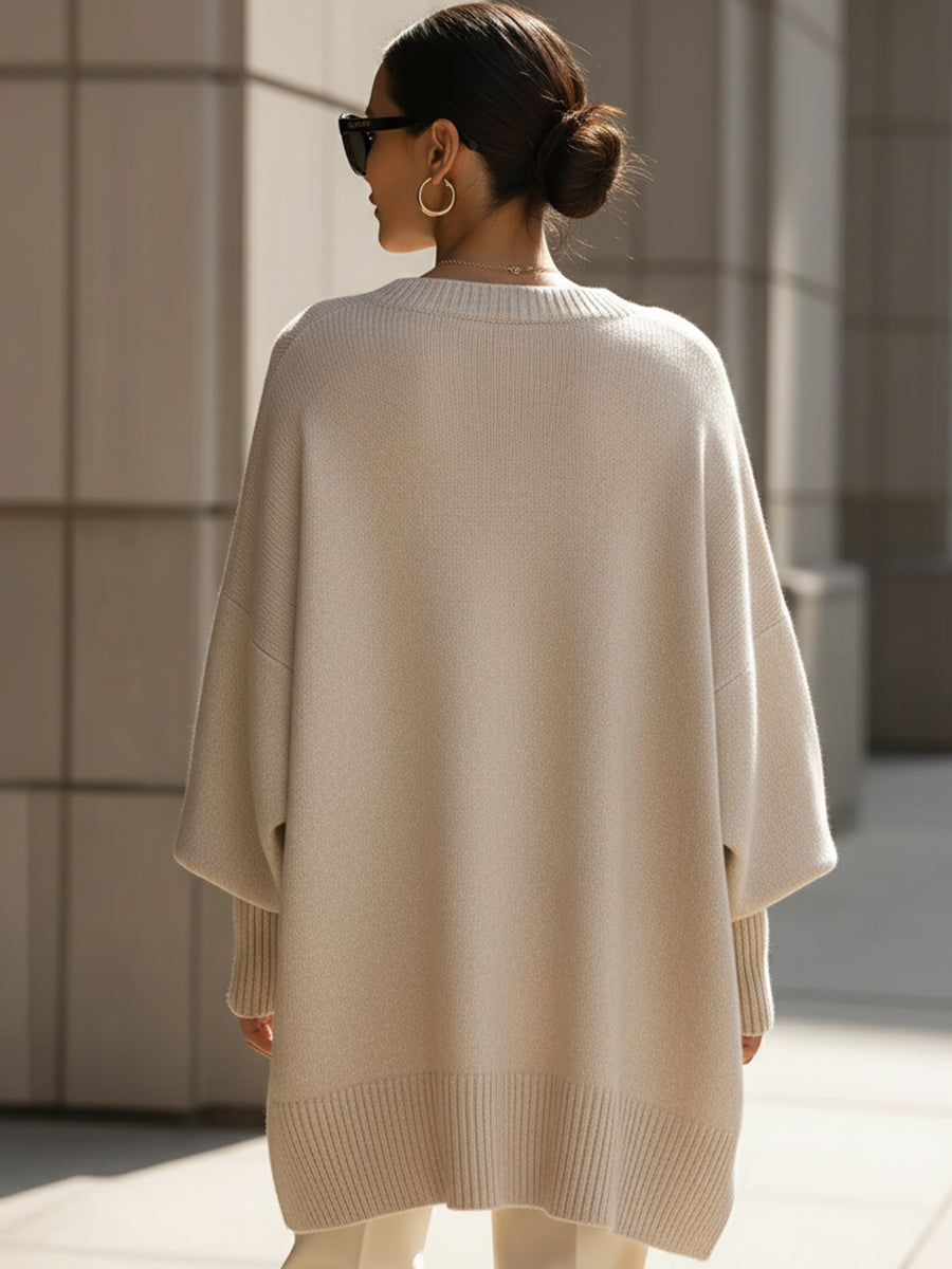Linda | Sophisticated Wool Blend Sweater