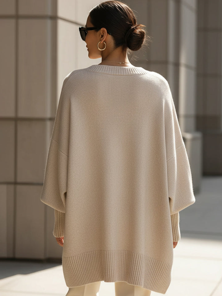 Linda | Sophisticated Wool Blend Sweater