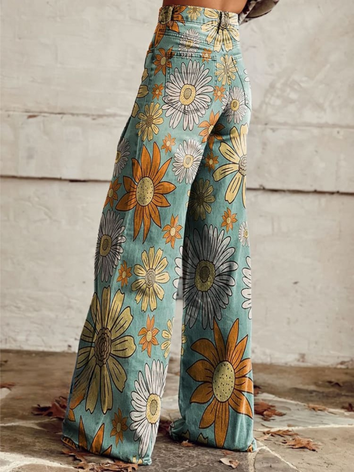 Daisy | Festival Bloom Wide-Leg pants