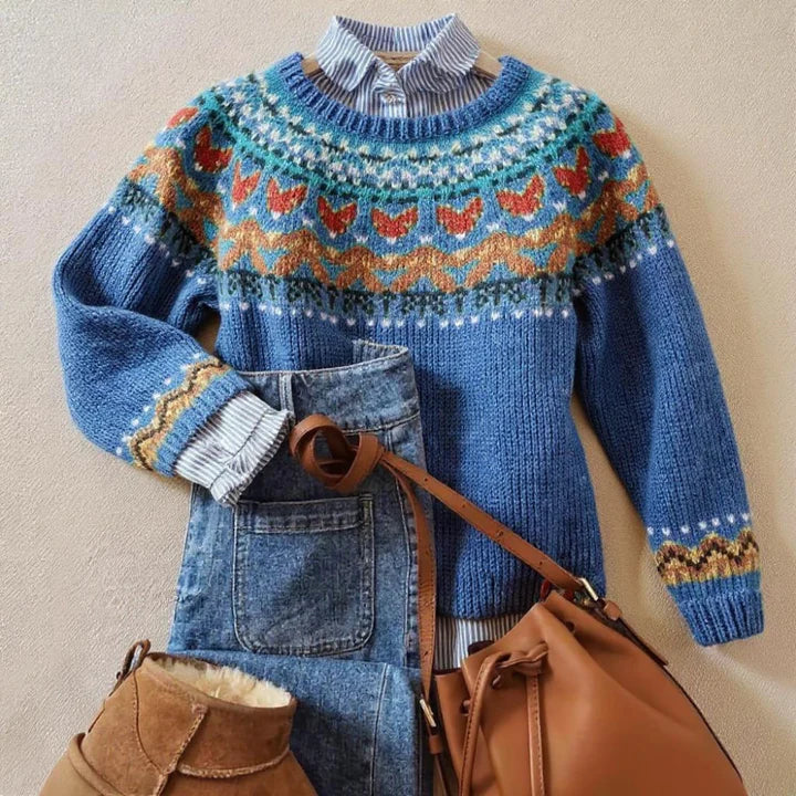 Velve | Classic Vintage Knit Sweater
