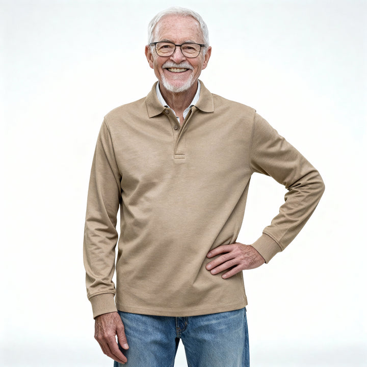 Oliver | Casual Long Sleeve Polo