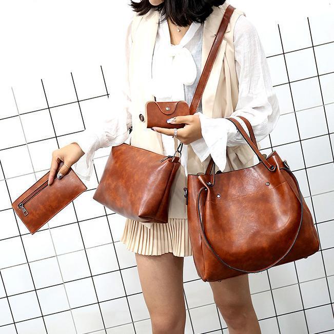 Riley™ | Vintage Soft 4-Piece Bag Set