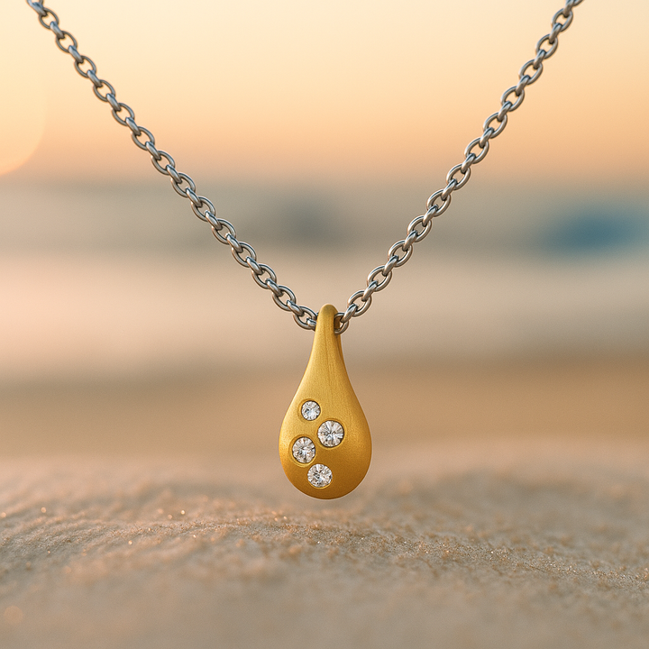 Nautical-Inspired 925 Silver Drop Earrings