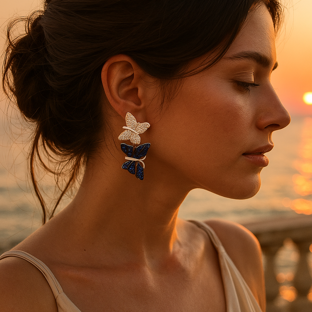 Cordelia Butterfly Earrings