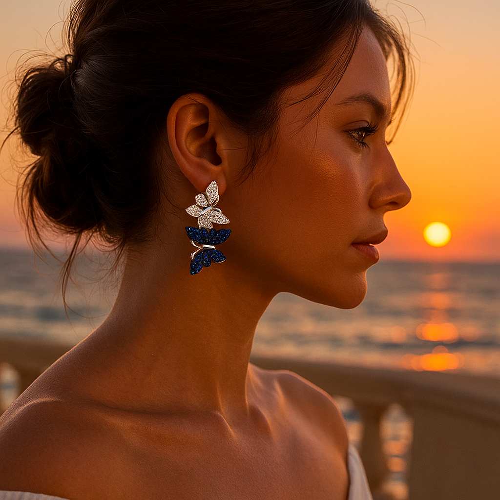 Cordelia Butterfly Earrings
