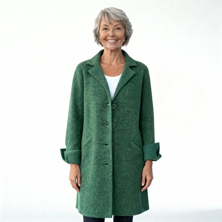 Cali | Casual Long Coat with Lapels