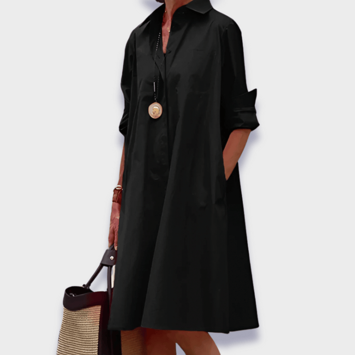 Edith | Stylish Polo Dress