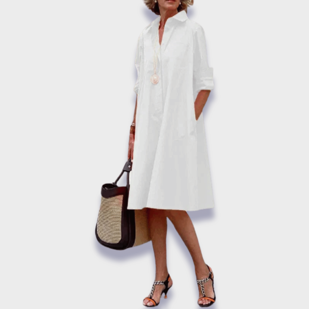 Edith | Stylish Polo Dress