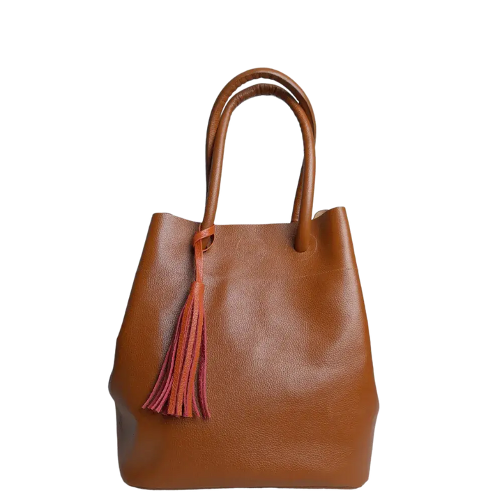 Brigitte | Brown Women's Leather bag