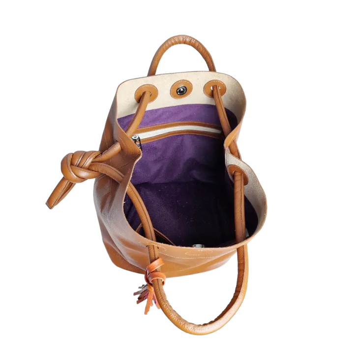 Brigitte | Brown Women's Leather bag