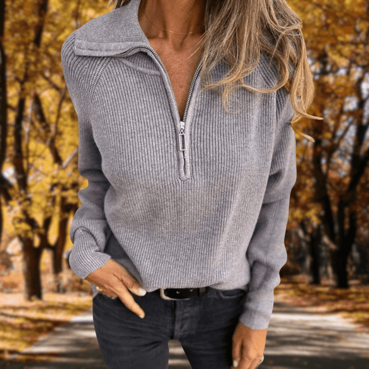 Enara™ | Timeless Knit Sweatshirt