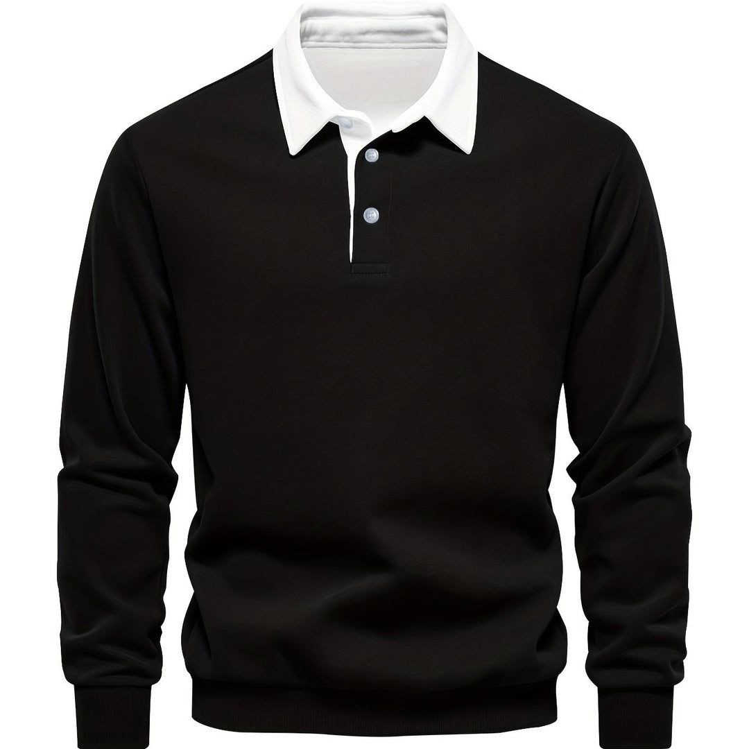 Vince | Casual Long Sleeve Polo