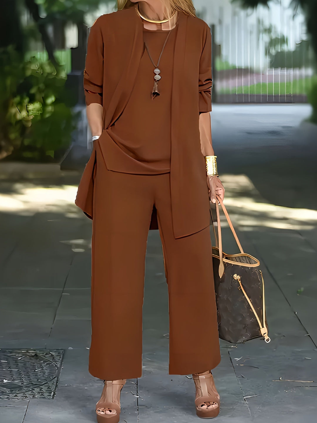 Layla | Chic and Stylish Office Three-Piece Set