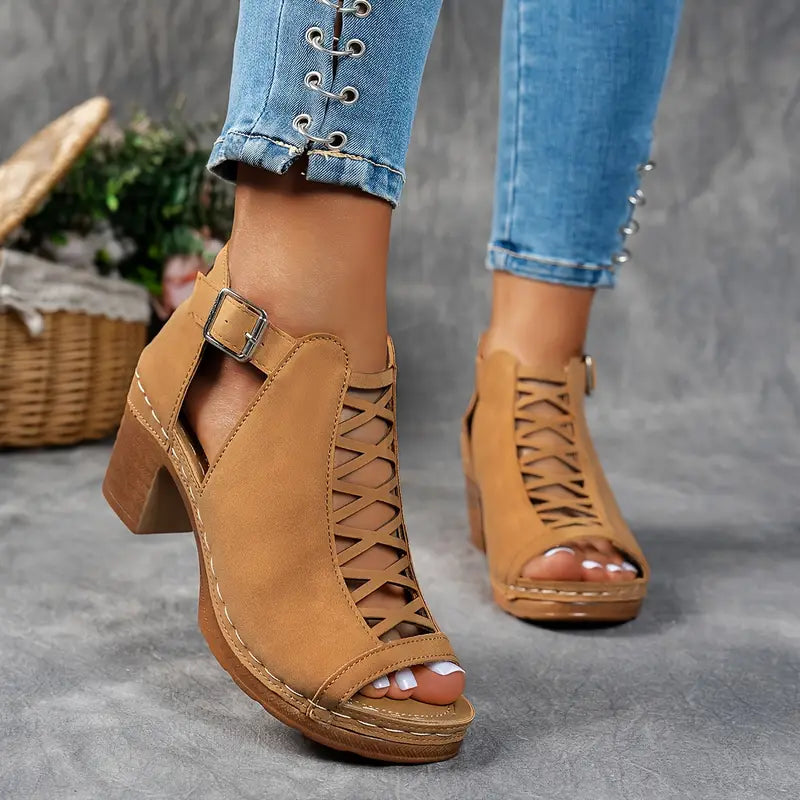 Ophelia™ | Stylish Supportive High Heels Sandal