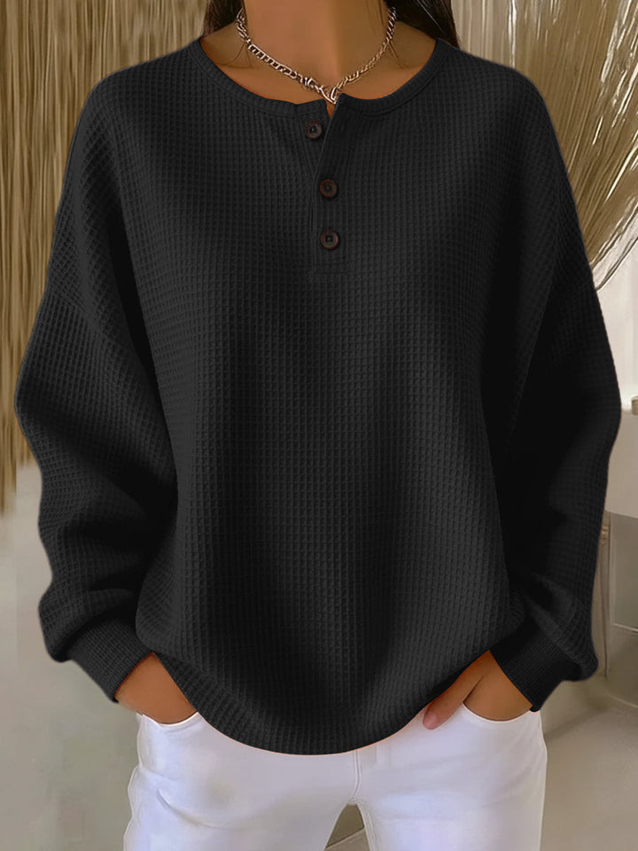 Vorynna | Casual sweatshirt with collar