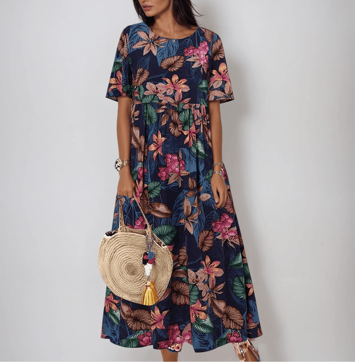 Kiri | Graceful Summer Bloom Dress