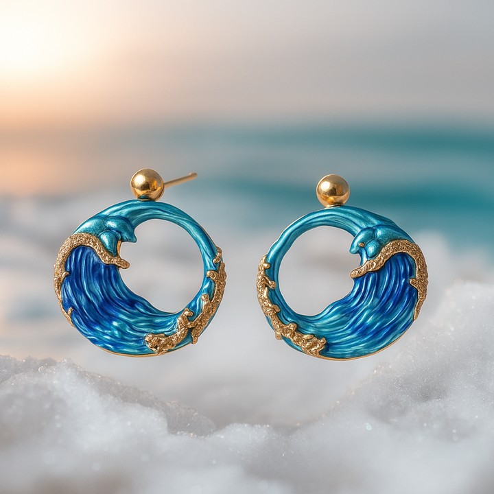 Nereida | Artisan Hand-Painted Wave