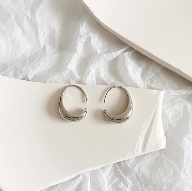 Elegant Gold and Silver Earrings