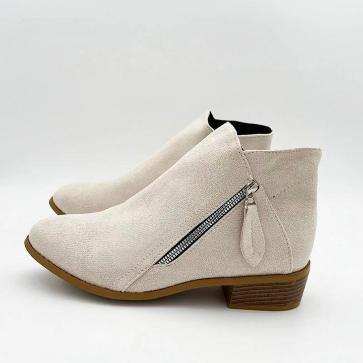 Dina | Supportive Ankle Mid-Heel Boots