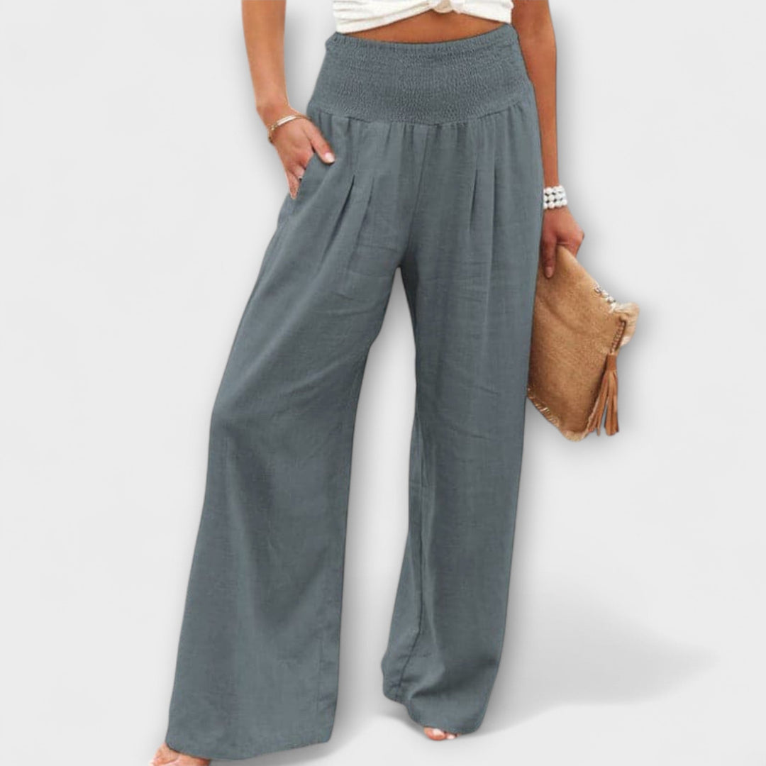 Tharya | Casual Wide Pants