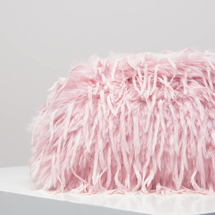 Rowan | Plush Clip Clutch