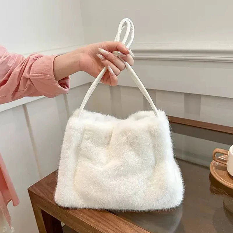 Serafine | Elegant Plush Crossbody Bag