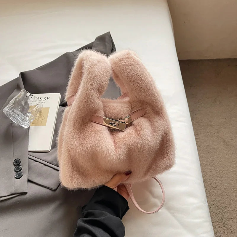 Bowien | Faux Fur Everyday Shoulder Bag