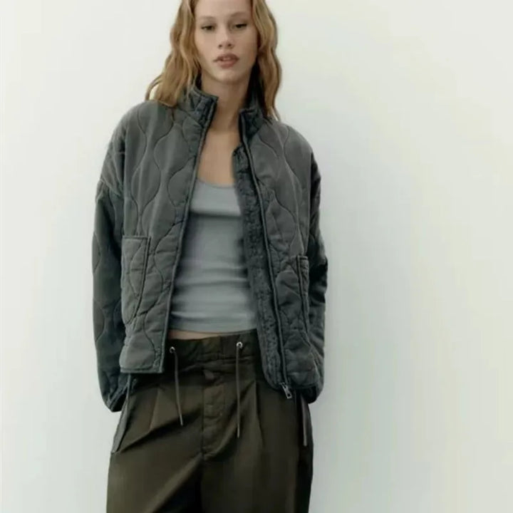 Alana | Premium Vintage Quilted Jacket