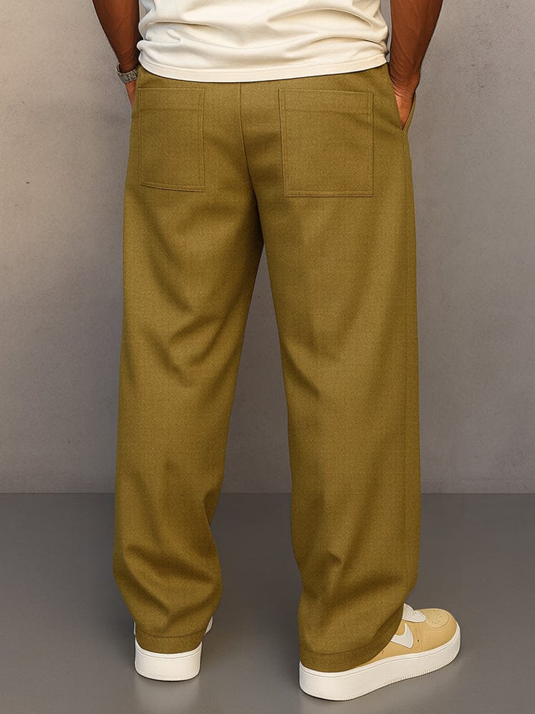 Luke | Straight Wide-Leg Comfort Trousers