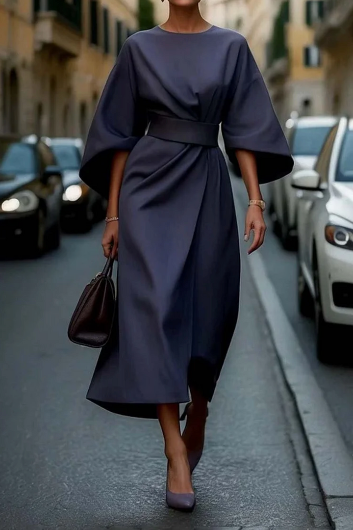 Blair | Luxe Lantern-Sleeve Dress