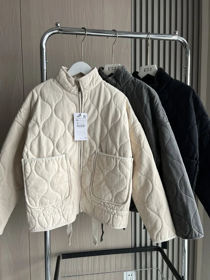 Alana | Premium Vintage Quilted Jacket