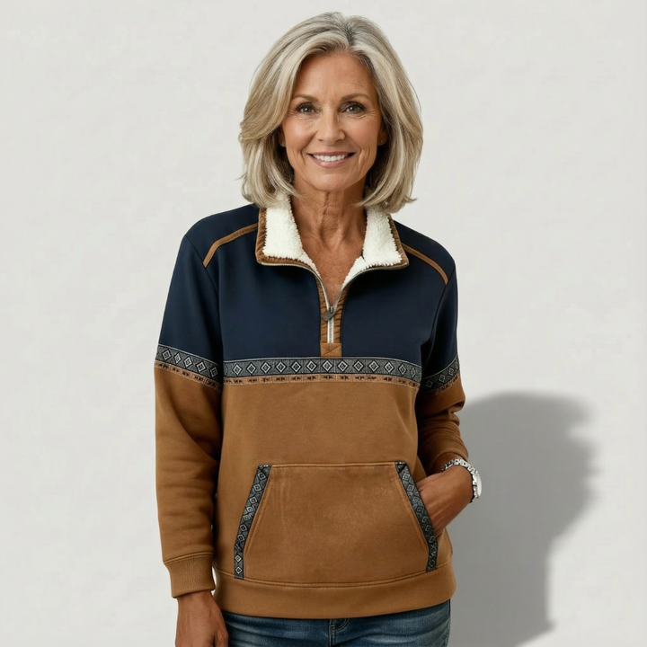 Carla | Cosy Half Zip