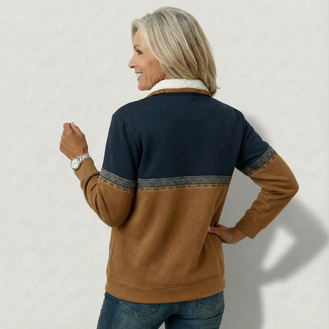 Carla | Cosy Half Zip