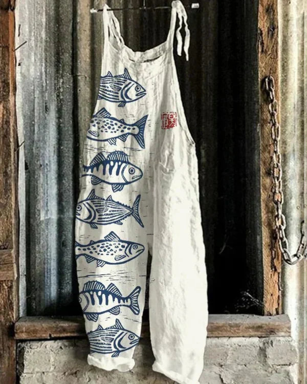 Vintage Floral Jumpsuit Women - Effortless Style & All-Day Comfort