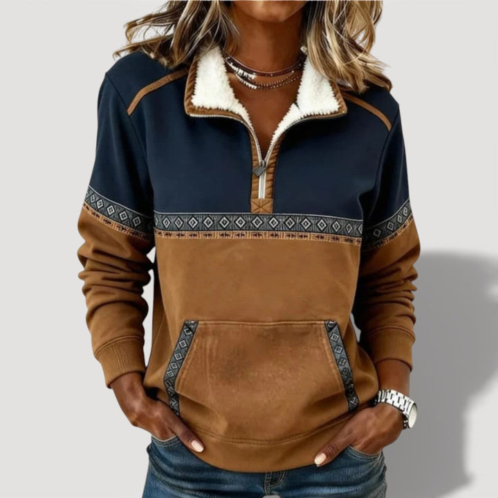 Carla | Cosy Half Zip