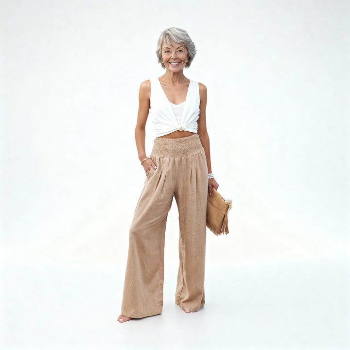 Maelle™ | Elegant Loose Wide Leg Beach Pants