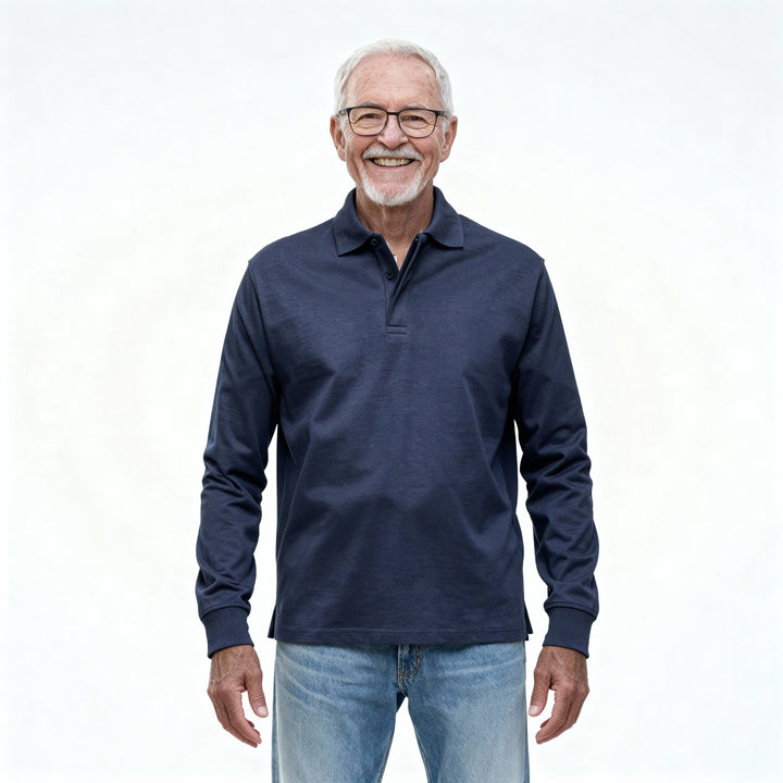 Maleko | Casual Long Sleeve Polo