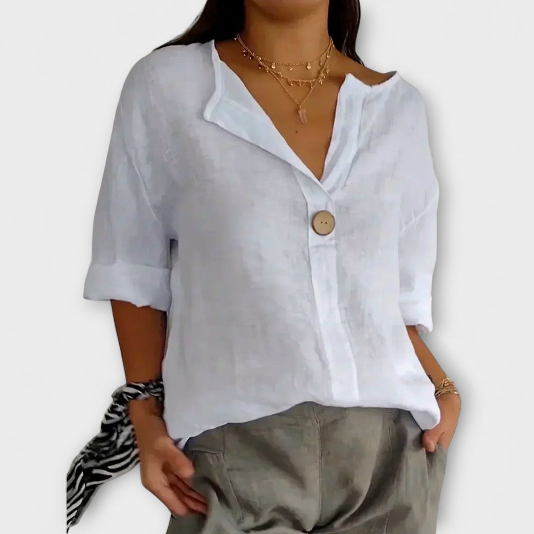 Nicole | Stylish Blouse with V-Neck