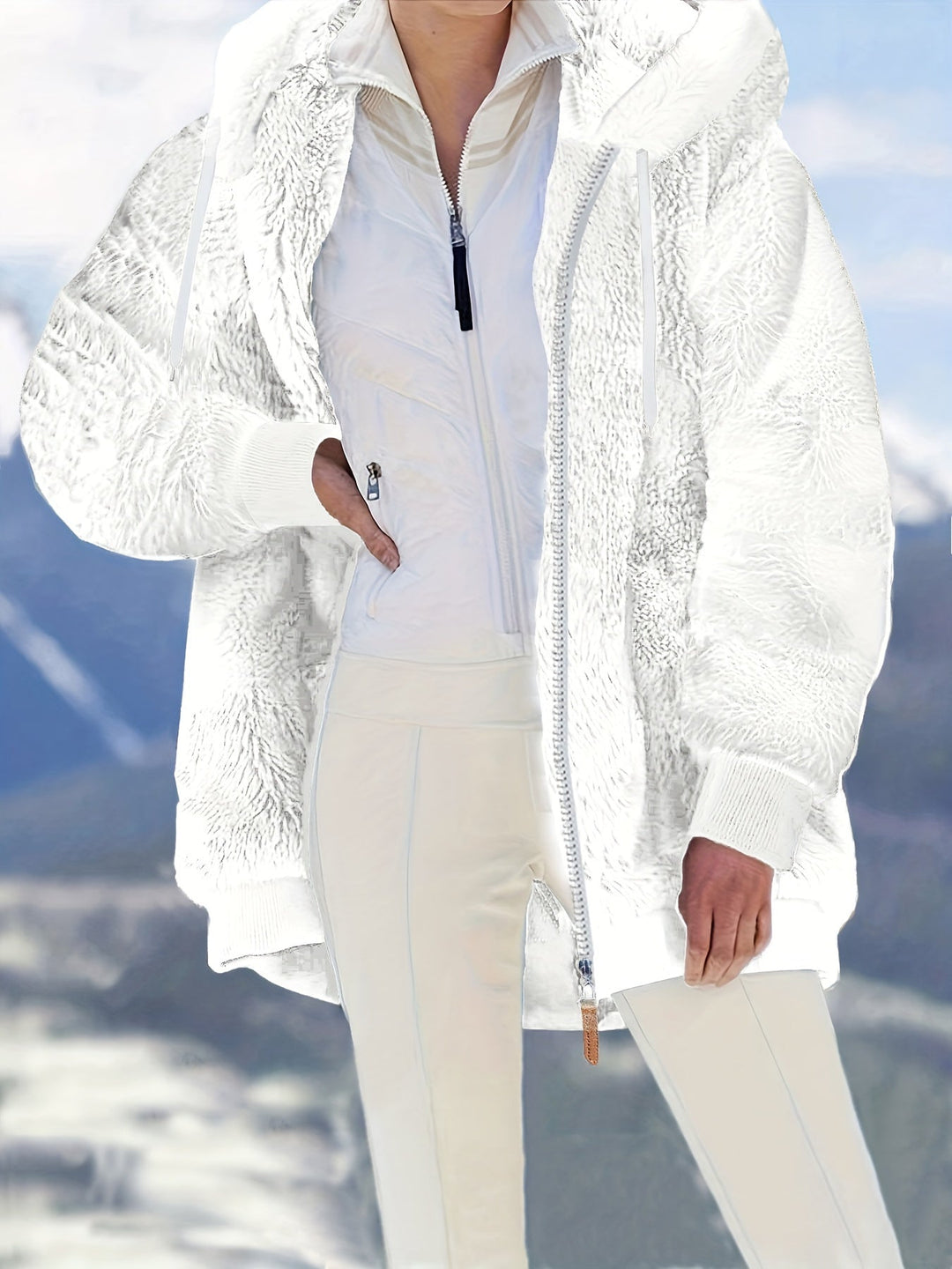 Nanea | Snug-Fit Hooded Jacket