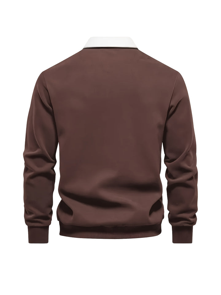 Vince | Casual Long Sleeve Polo