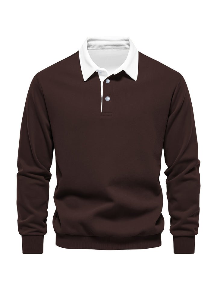 Vince | Casual Long Sleeve Polo