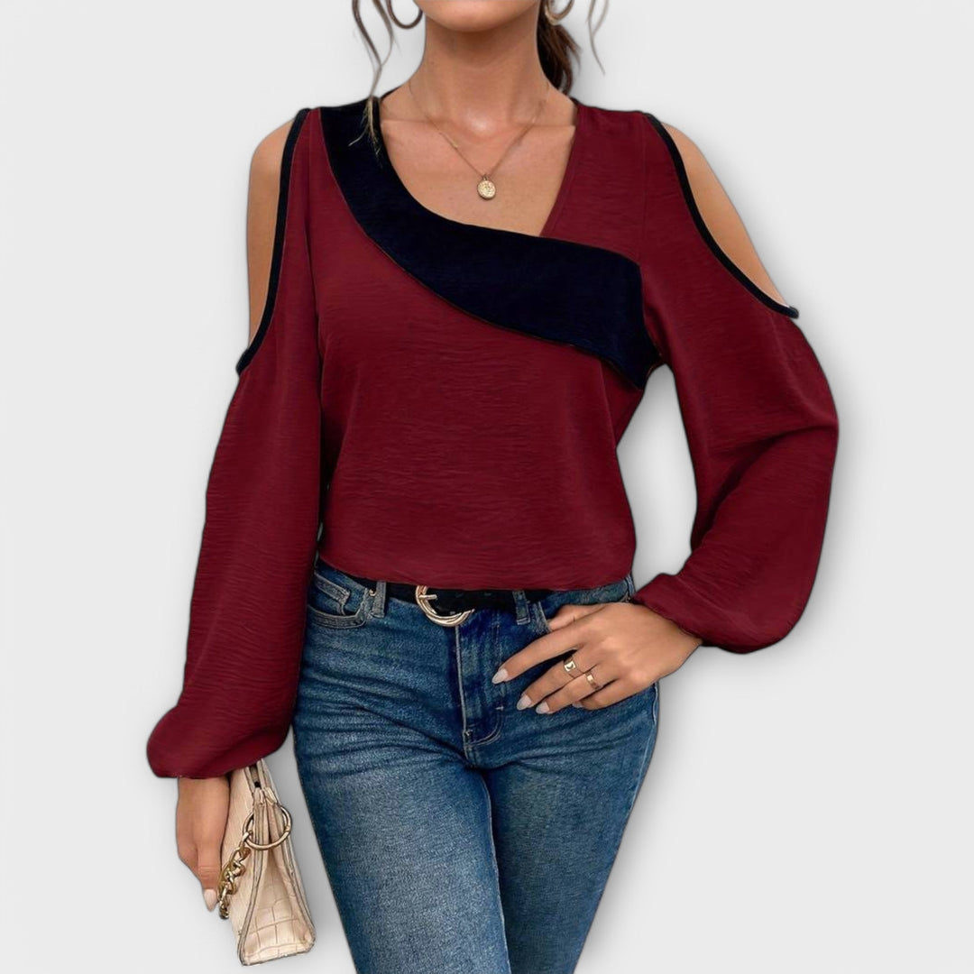 Scarlett | Blouse with Square Neckline