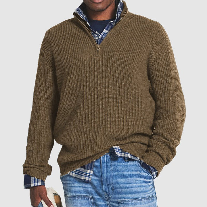 Teon | Casual Pill-Free Quarter-Zip