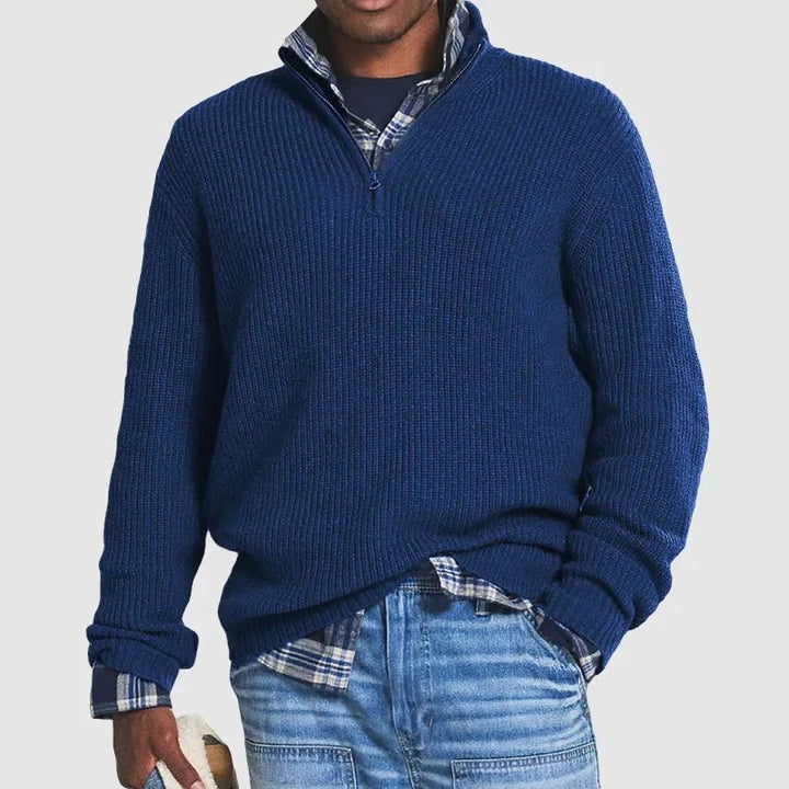Teon | Casual Pill-Free Quarter-Zip