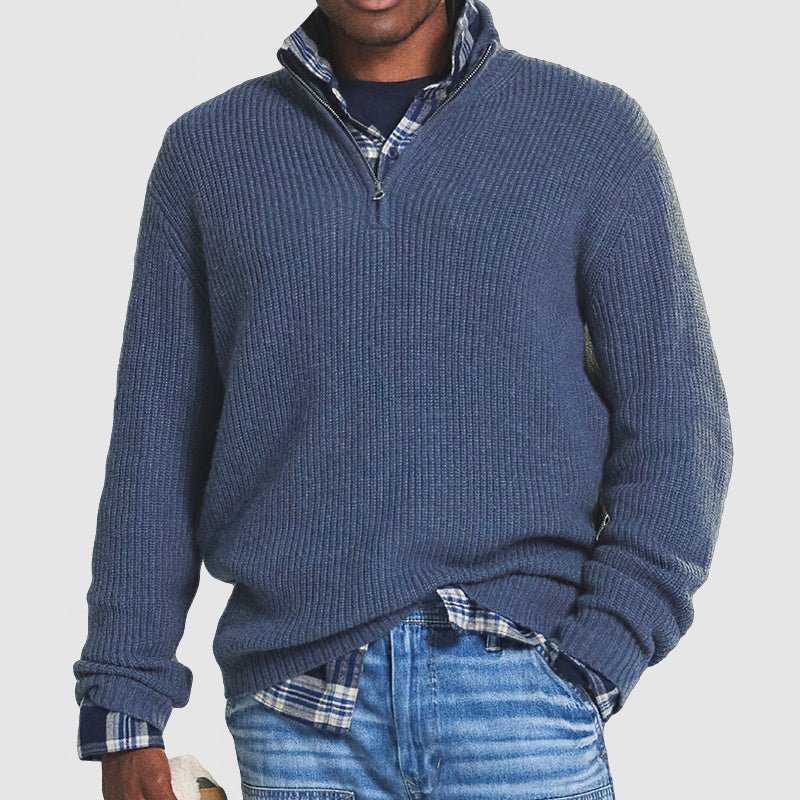 Teon | Casual Pill-Free Quarter-Zip